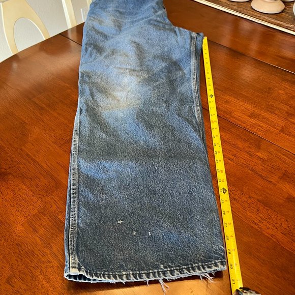 VTG Oshkosh BGosh Overalls Men's 42x30 Bibs Sanforized Union Made Vestbak USA - Picture 6 of 11